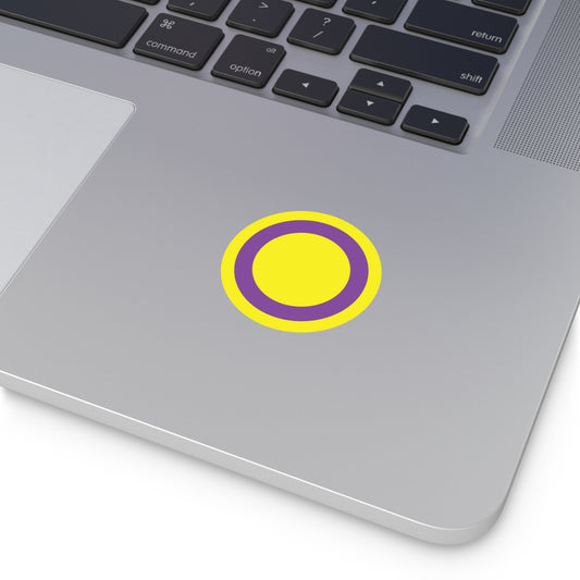 Intersex Pride Flag Vinyl Sticker