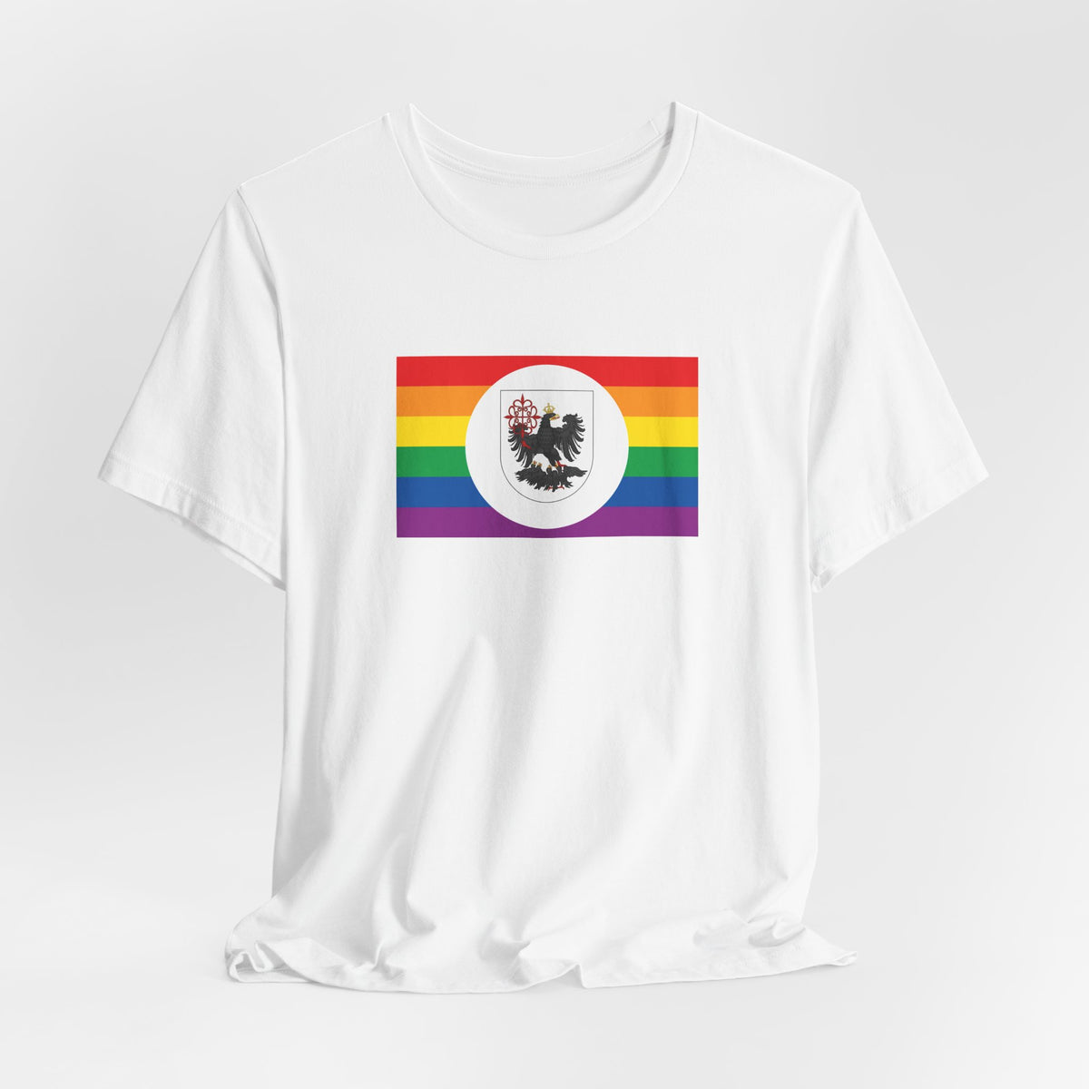 Buenos Aires, Argentina Rainbow Pride Flag T-shirt, Several Color Options