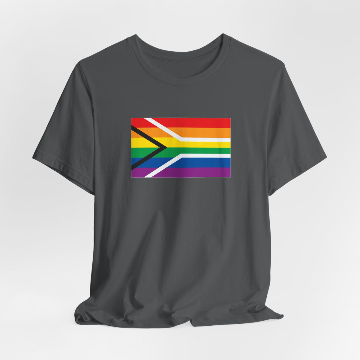 South Africa Rainbow Pride Flag T-shirt, Several Color Options