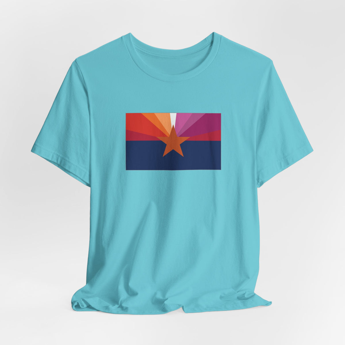 Arizona Lesbian Pride Flag T-shirt, Several Color Options