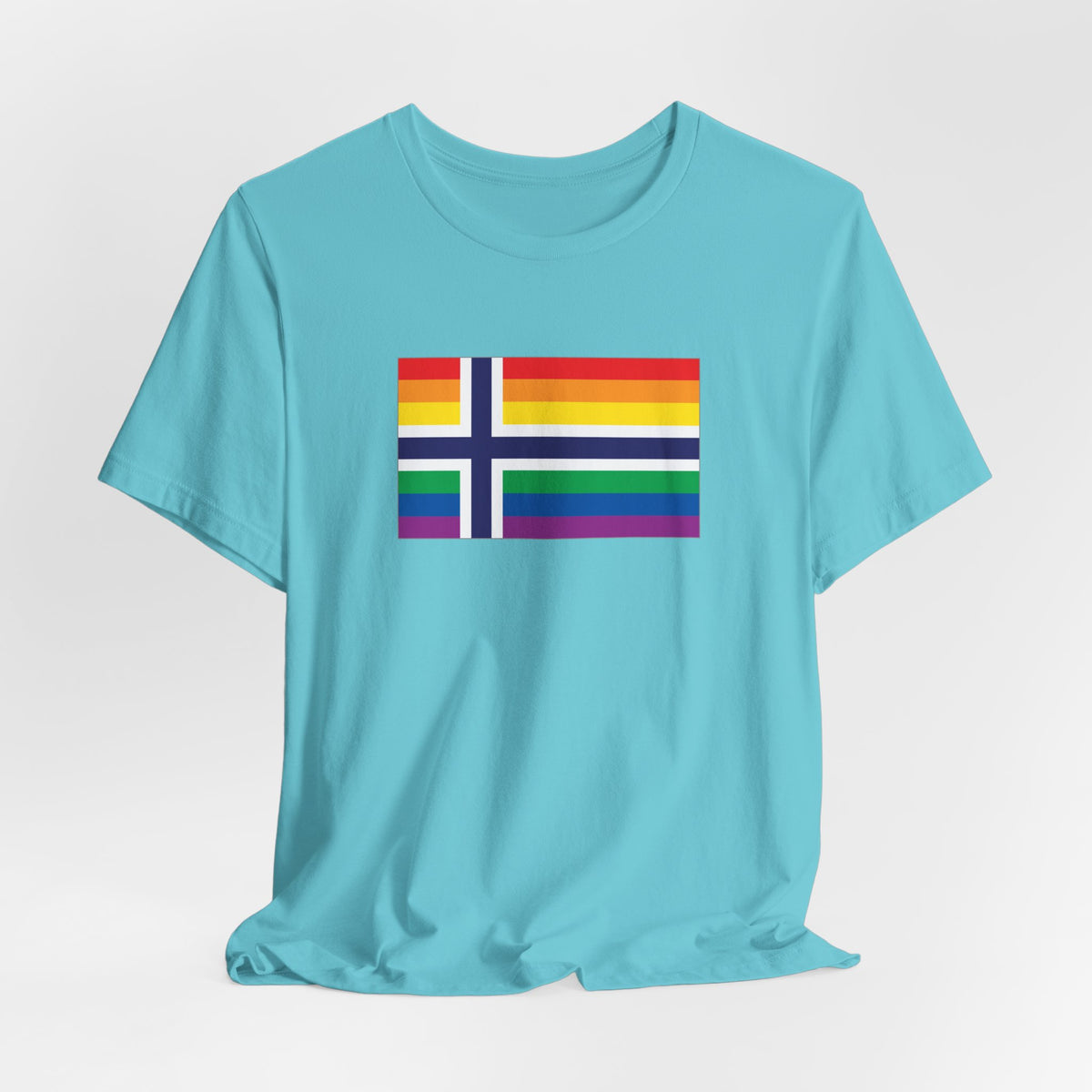 Norway Rainbow Pride Flag T-shirt, Several Color Options