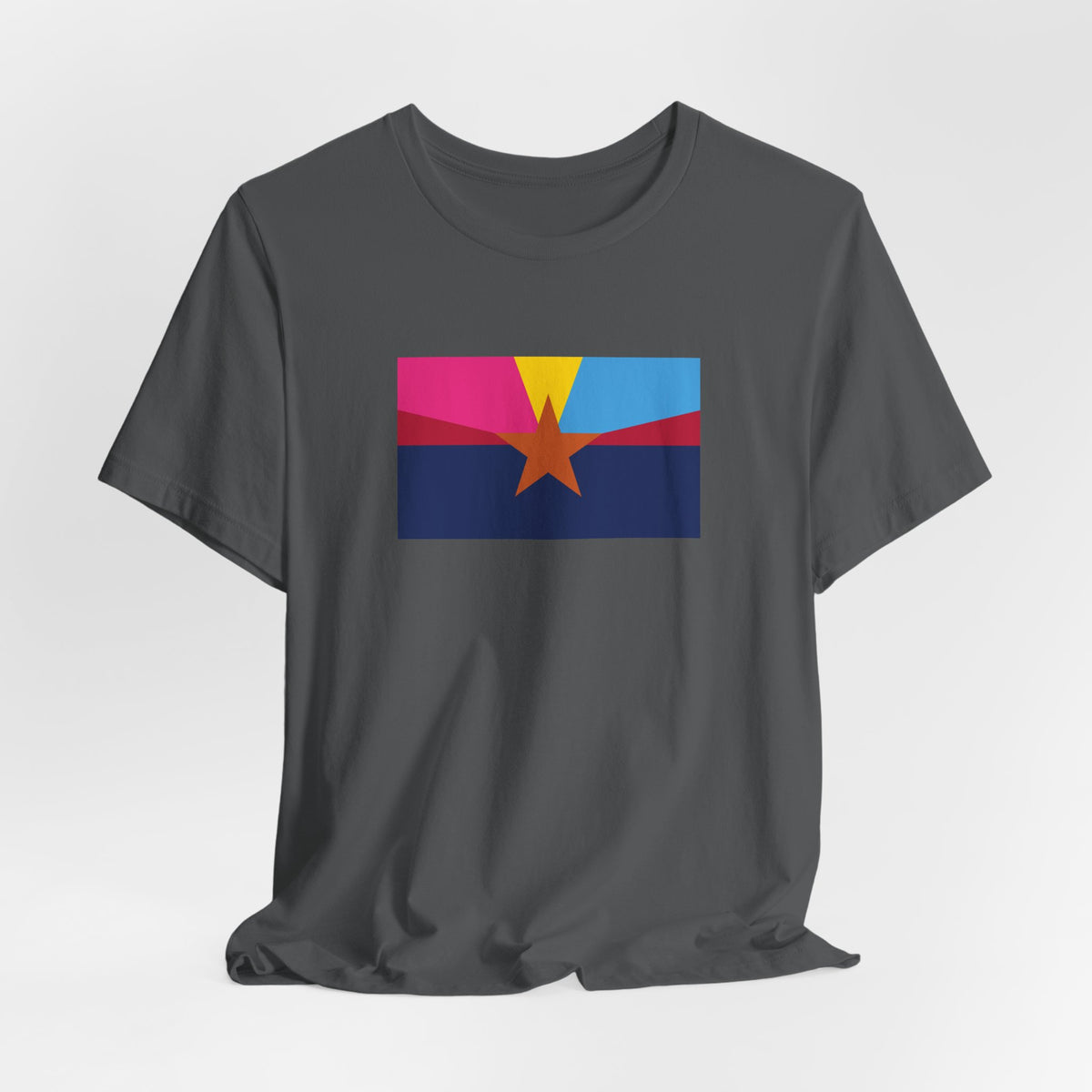 Arizona Pansexual Pride Flag T-shirt, Several Color Options