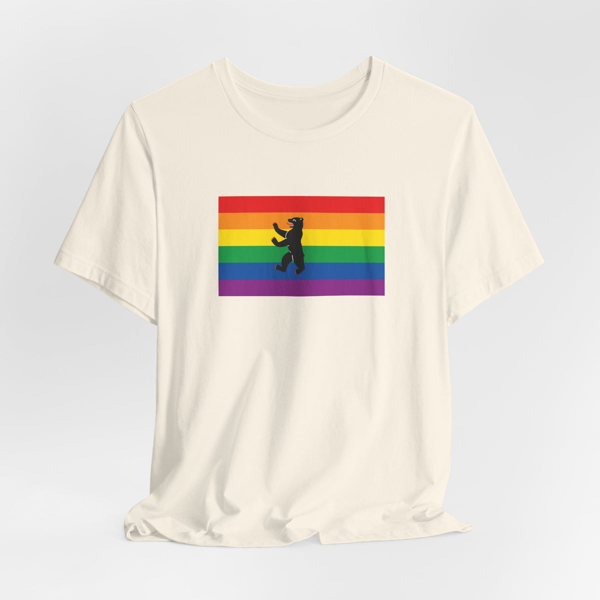 Berlin, Germany Rainbow Pride Flag T-shirt, Several Color Options