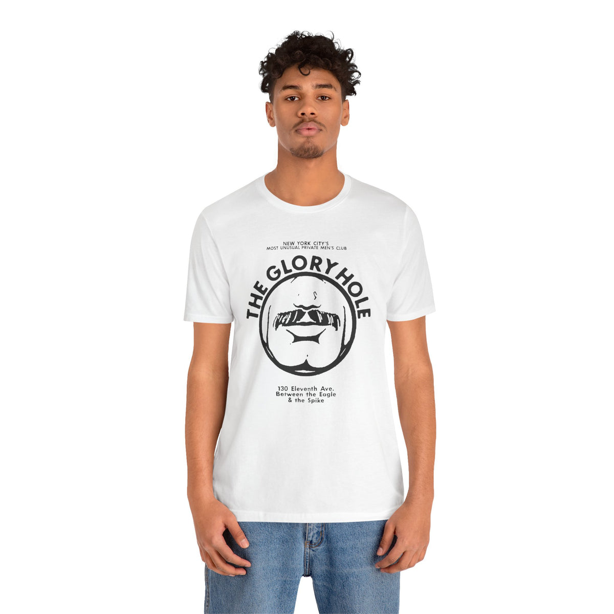 THE GLORY HOLE T-shirt — Vintage NYC Men's Club Tee