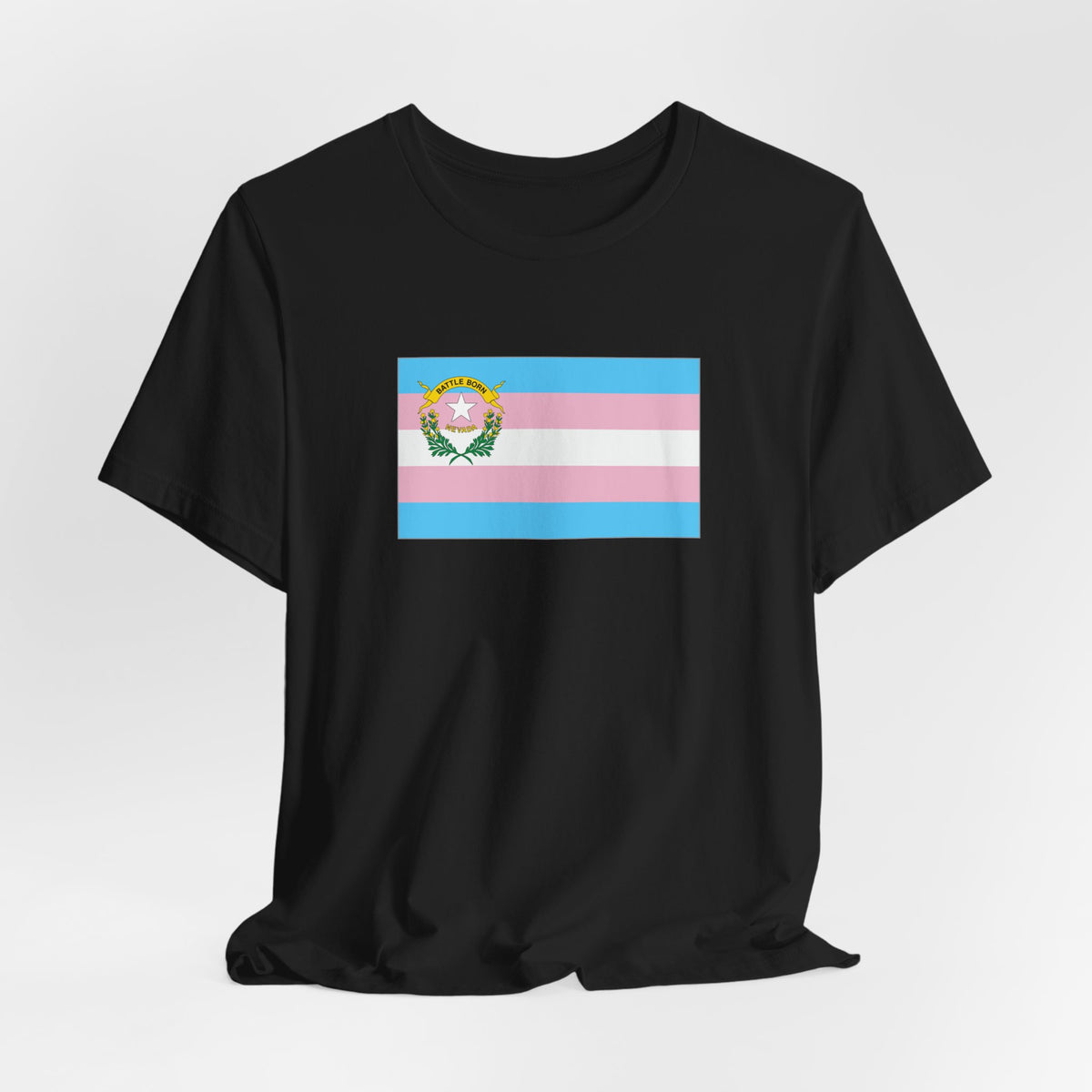Nevada Transgender Pride Flag T-shirt, Several Color Options