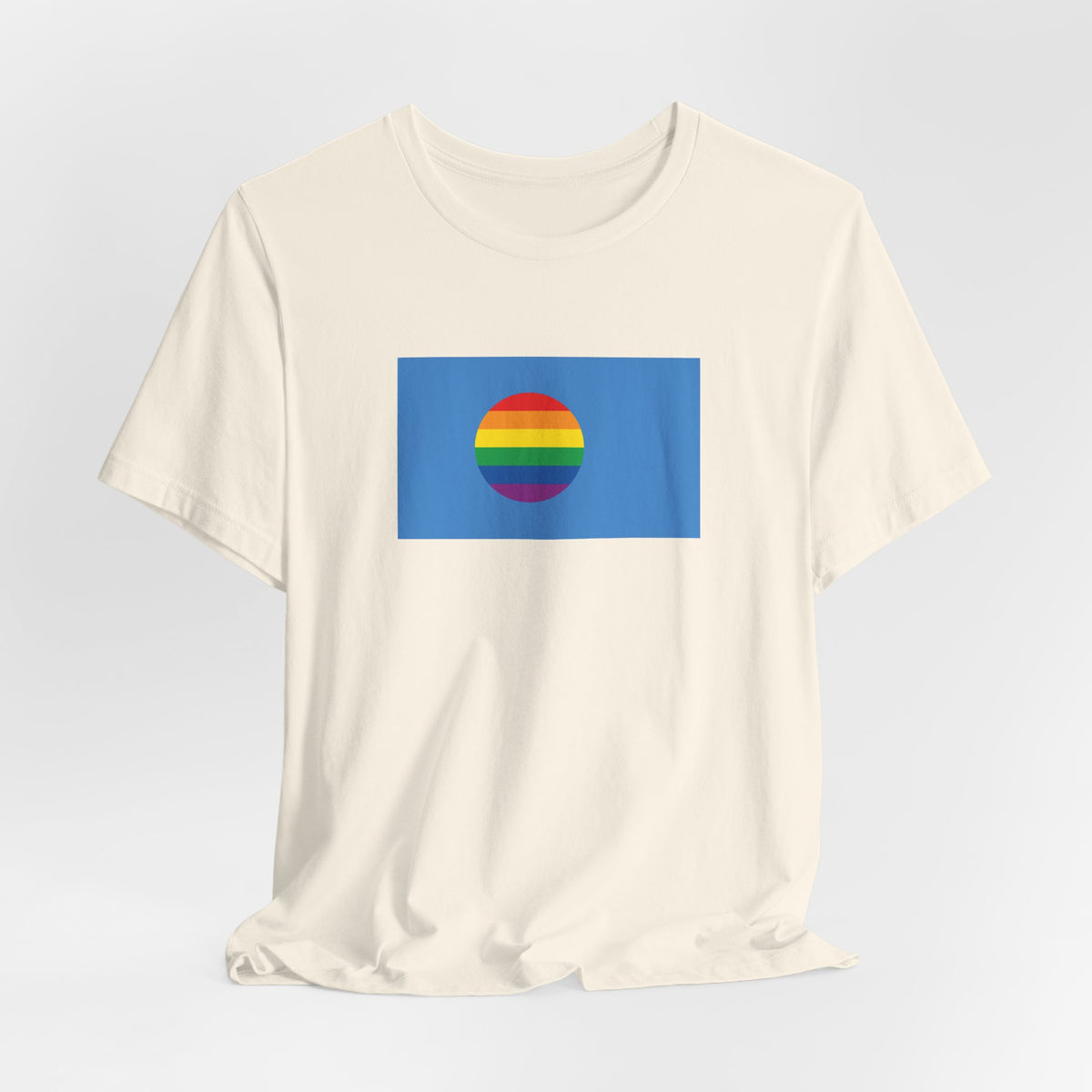 Palau Rainbow Pride Flag T-shirt, Several Color Options