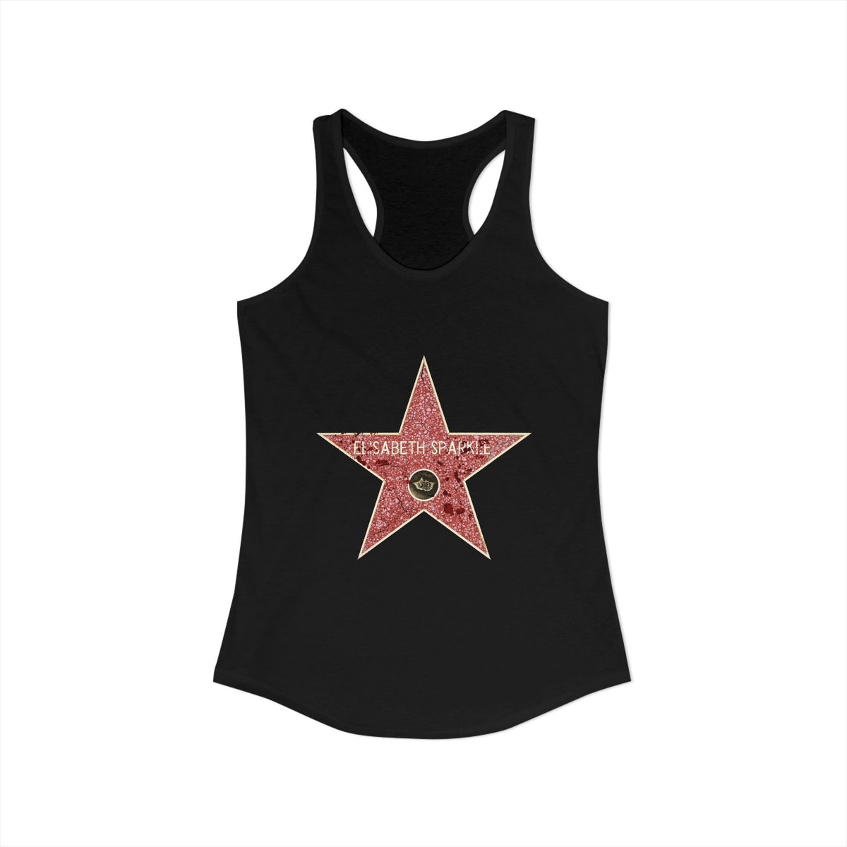 Elisabeth Sparkle Star Racerback Tank