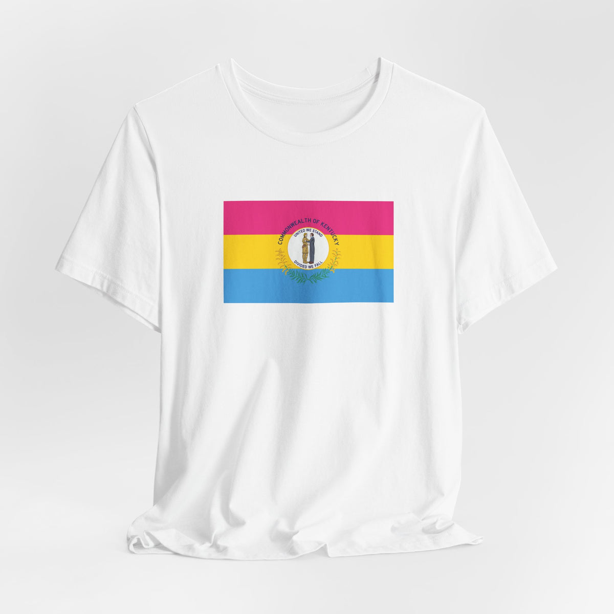 Kentucky Pansexual Pride Flag T-shirt, Several Color Options