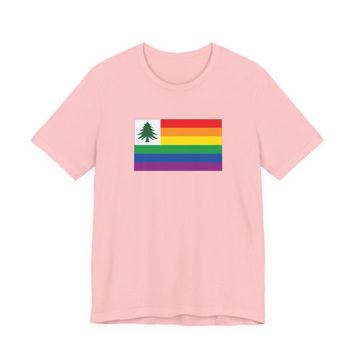 New England Rainbow Pride Flag T-shirt, Several Color Options