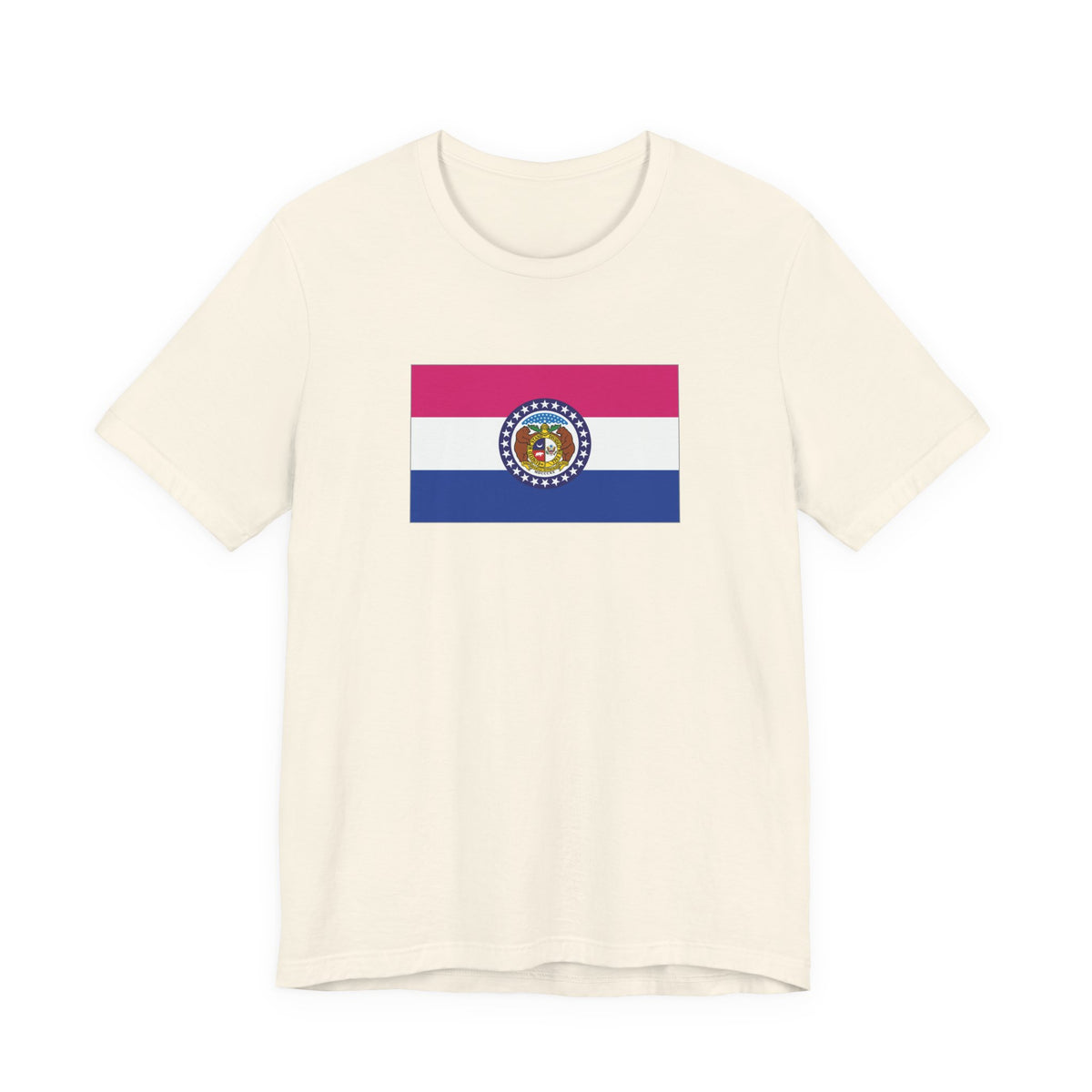 Missouri Bisexual Pride Flag T-shirt, Several Color Options