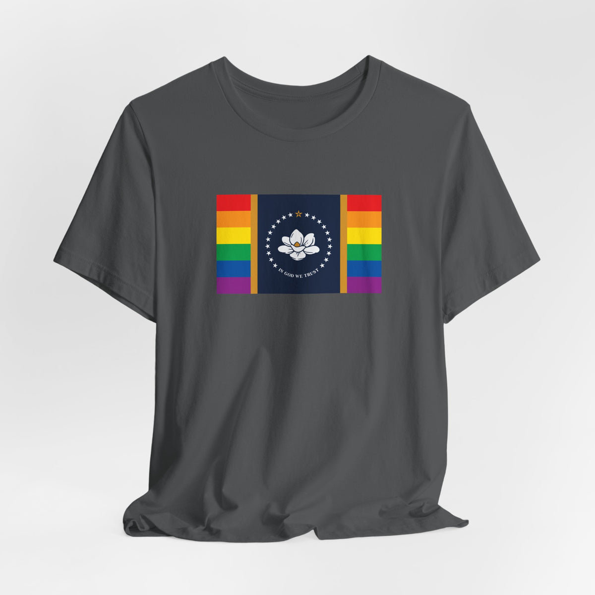 Mississippi Rainbow Pride Flag T-shirt, Several Color Options