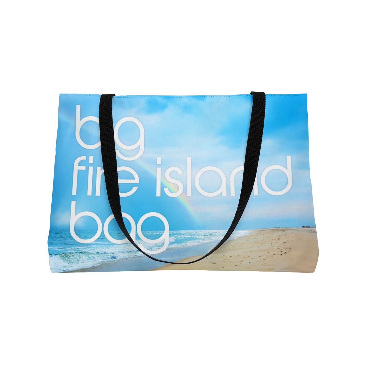 Big Fire Island Bag, Weekender Tote Bag, 24 x 13 inches