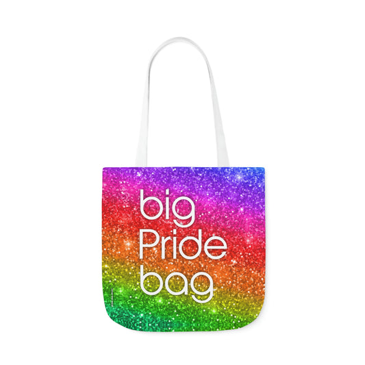 Big Pride Bag - rainbow sparkle glam
